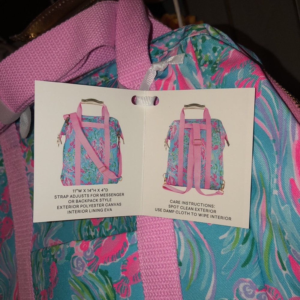 Lilly Pulitzer Backpack Cooler - Picture 3 of 6